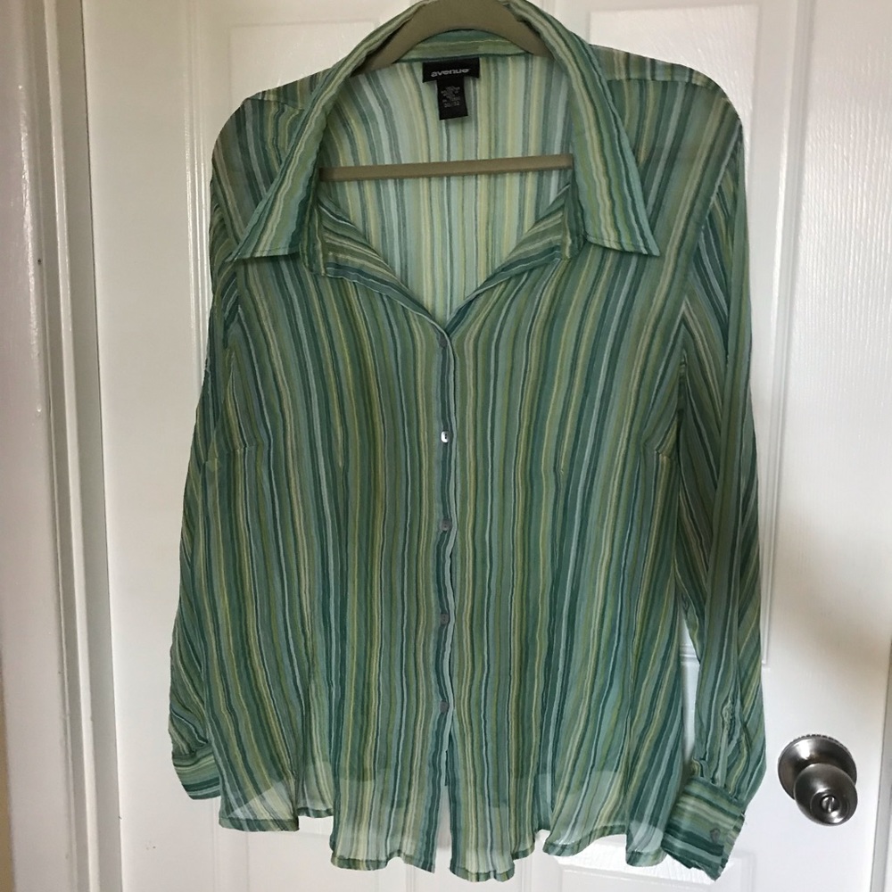 Avenue Sheer Blouse